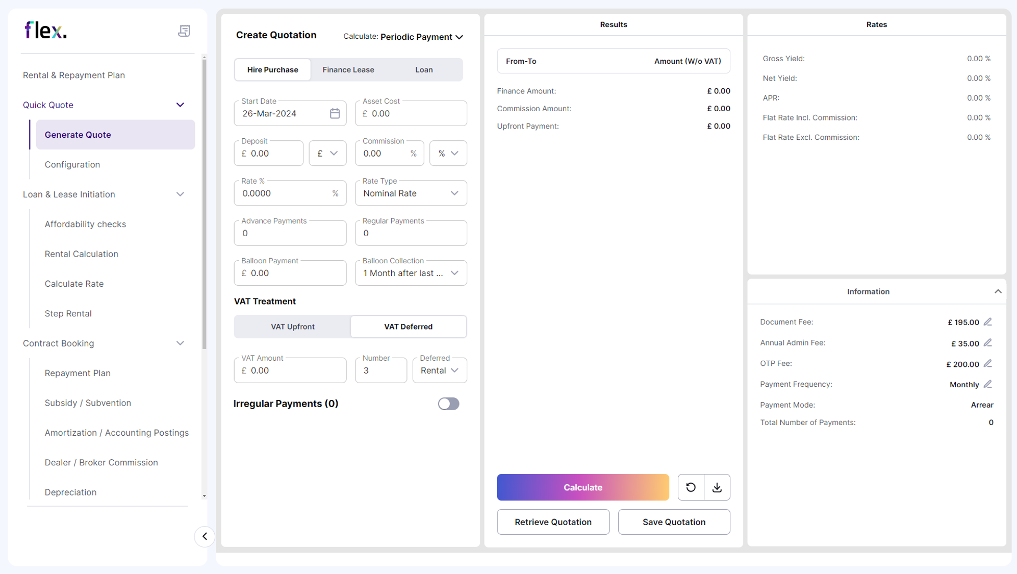 screenshot of Flex Engine